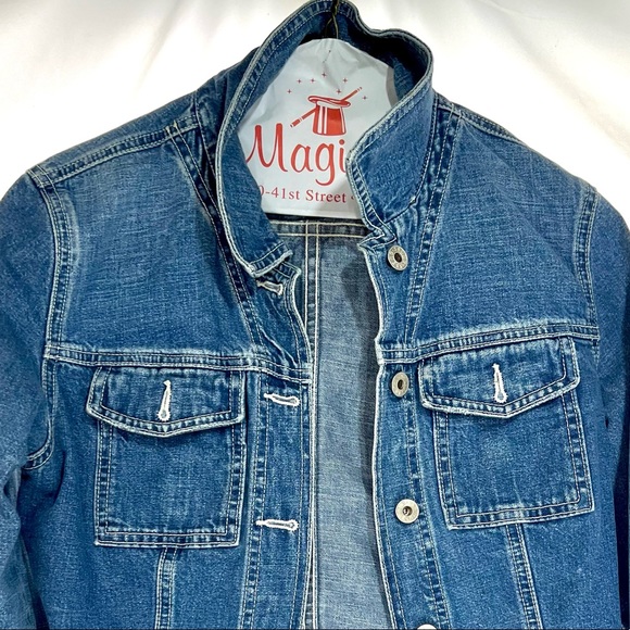 Vintage Guess Jeans Trucker Jacket Medium Coat - Picture 3 of 9